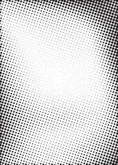abstract gradient halftone dots background Pop art Abstract Black Comic Wall Pattern on White Vintage Noise Vector