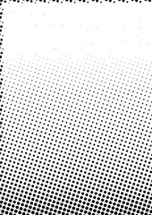 abstract gradient halftone dots background Pop art Abstract Black Comic Wall Pattern on White Vintage Noise Vector