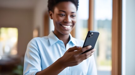 Casual User Enjoying Mobile Phone Experience
