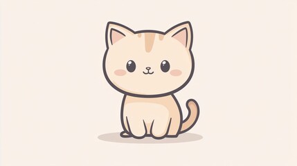 Cute dog stickers, four cute cartoon dogs with different expressions and movements