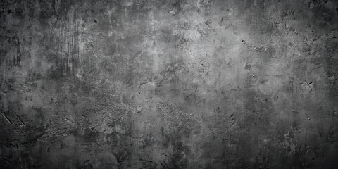 Obraz premium Textured black grunge concrete background perfect for industrial design projects