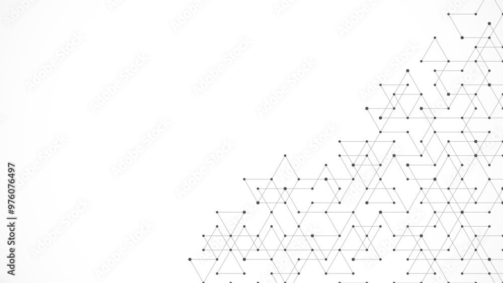 Poster creative idea of modern design with abstract geometric background. minimalistic vector texture with 