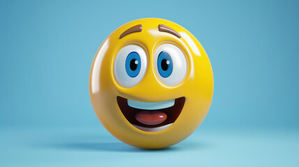 3d Emoji Emoticon Face Expression For Messaging.