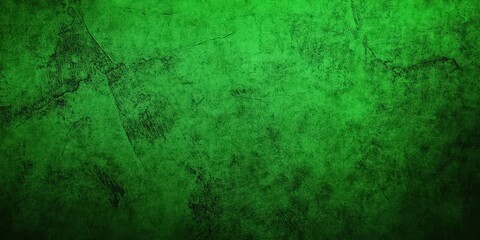 Fototapeta premium Green textured background with abstract rough patterns and brush strokes, creating a natural and organic look with soft gradients, ideal for creative designs, nature-inspired themes, or eco-friendly p