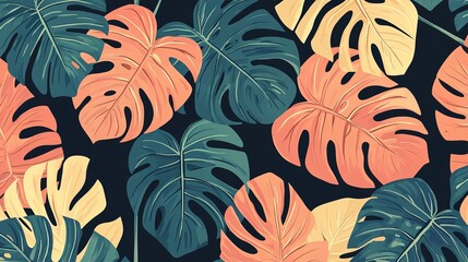Seamless floral pattern design