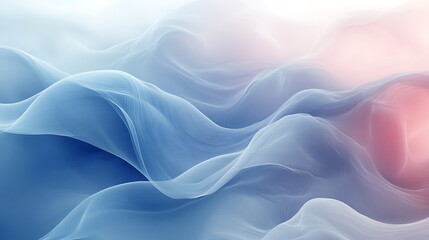 Obraz premium Abstract liquid smoke background. white, pink and blue color ink dynamic motion background