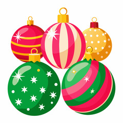 Christmas balls and decorations
