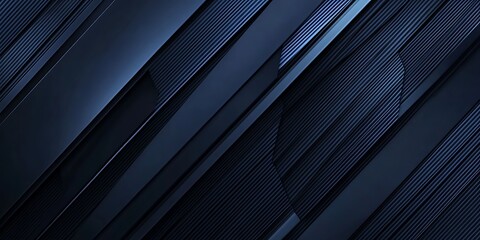 Obraz premium black, dark blue background with diagonal lines, vector illustration