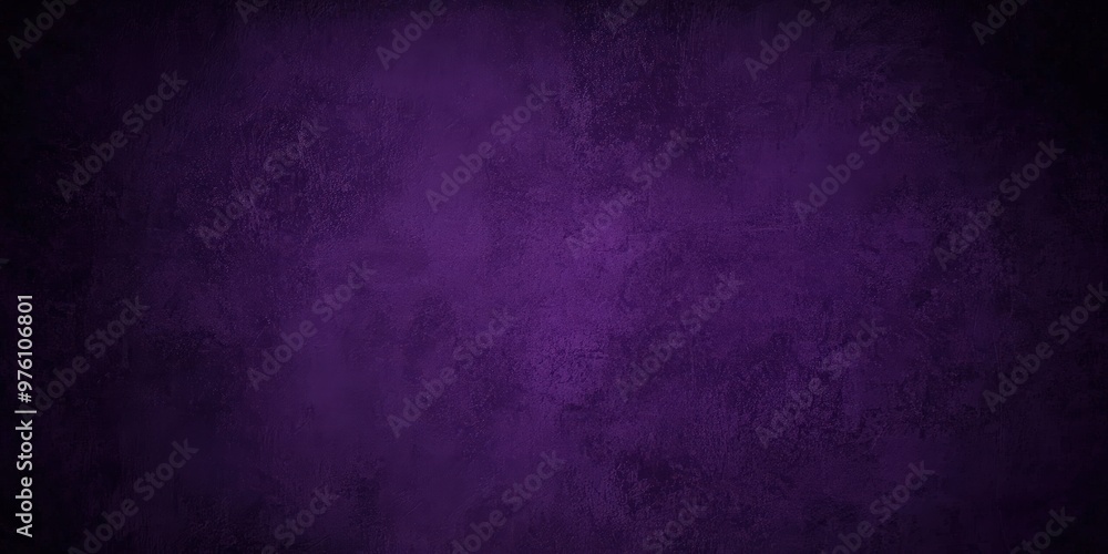 Poster dark textured purple background with rough abstract patterns, creating a rich and elegant atmosphere
