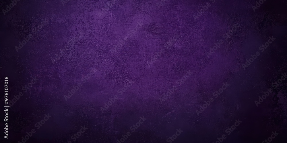 Poster dark textured purple background with rough abstract patterns, creating a rich and elegant atmosphere