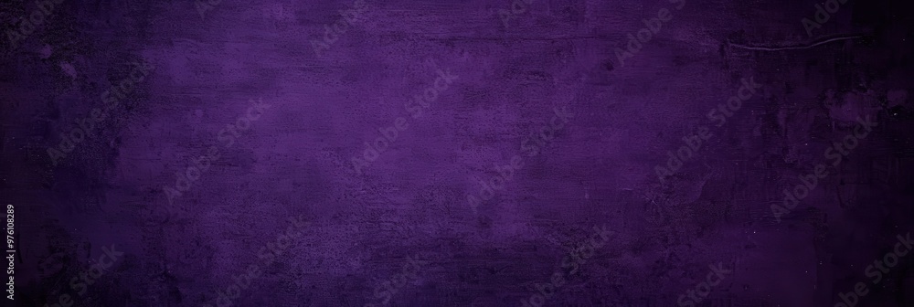 Poster dark textured purple background with rough abstract patterns, creating a rich and elegant atmosphere