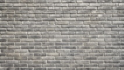 Fototapeta premium Grey brick wall background with textured surface for industrial or urban themed designs