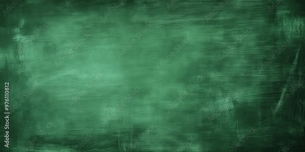 Aufkleber green textured background with abstract rough patterns and brush strokes, creating a natural and org