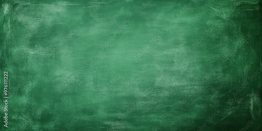 Poster green textured background with abstract rough patterns and brush strokes, creating a natural and org
