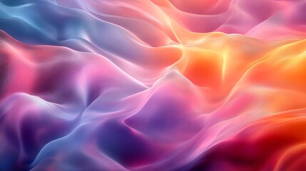 Obraz premium Abstract background. Colorful twisted shapes in motion. Digital art for poster, flyer, banner background