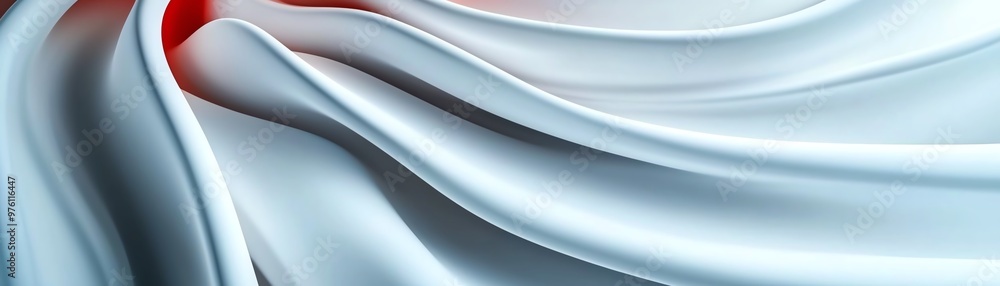 Poster elegant fabric texture with flowing lines and soft colors, perfect for backgrounds or textile design