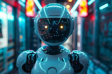 A malicious hacker infiltrates a central AI network, corrupting its programming and inciting a robot uprising aimed at overthrowing human control
