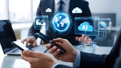 Global Business Networking Through AI Technology