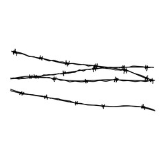 barbed wire
