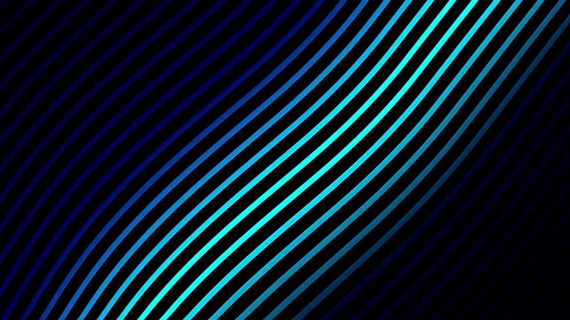 Animated background of moving lines with attractive colors. animated background of abstract lines