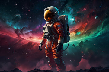 Fototapeta premium Space Astronaut