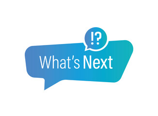 what s next text information sign	