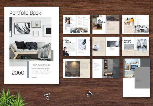 Portfolio Layout Book