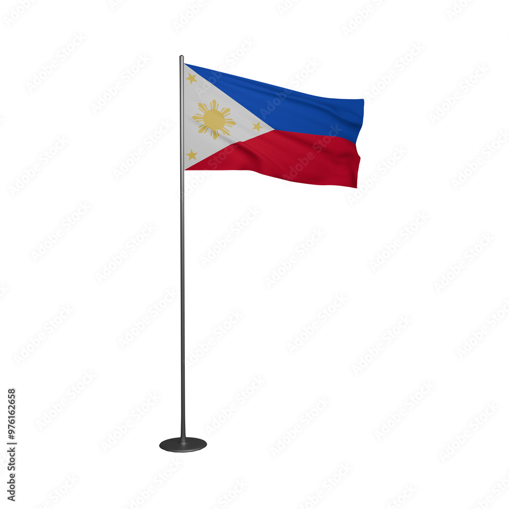 Wall mural Philippines flag 3