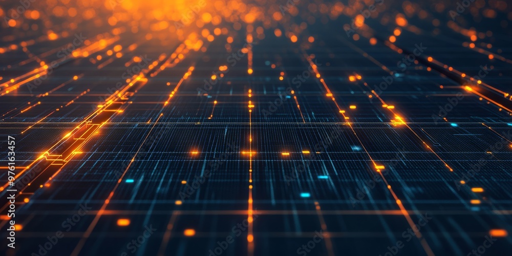 Poster this stunning digital background showcases a vibrant array of data streams, making it perfect for a 