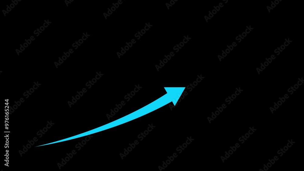 Poster financial data and diagrams showing a steady increase in profits. growth and success arrow concept. 