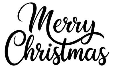 Vector Merry Christmas title. Can be used as background for web pages, postcards, prints, posters, patterns, packaging design, invitations, greeting cards, textile design, stickers, and so on.