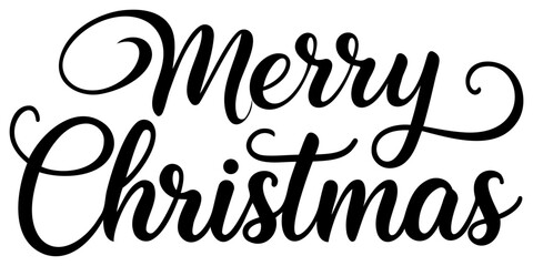 Vector Merry Christmas title. Can be used as background for web pages, postcards, prints, posters, patterns, packaging design, invitations, greeting cards, textile design, stickers, and so on.