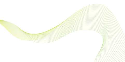 Abstract colorful wave element for design. Digital frequency track equalizer. Stylized line art background. Vector illustration.