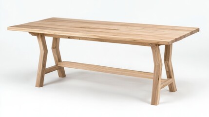 Handcrafted oak dining table with natural finishes, highlighting eco-friendly materials and traditional craftsmanship, oak furniture, sustainability craftsmanship