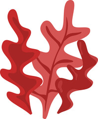 Obraz premium Coral reef vector