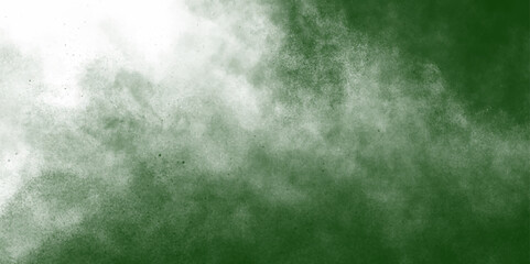 Fototapeta premium canvas element smoke exploding green rain cloud. Colorful cloud texture smoke or vape background for desktop traced vector. Dark storm clouds envelop the sky, hinting at a dramatic weather abstract. 