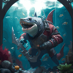 cyborg shark