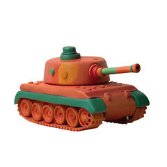 tank isolated on a transparent background