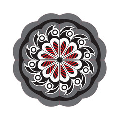 symmetry beautiful mandala art