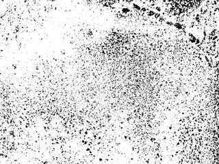 Rusty grunge texture. Aggressive damaged surface. Black white background.