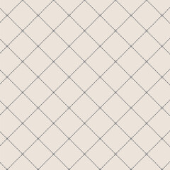 A seamless pattern featuring a diamond grid design in neutral tones.