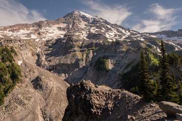 View of Mount Rainier from Myrtle Point View Point