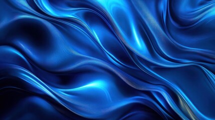 Obraz premium Abstract Blue Waves