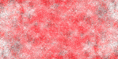 Trendy living red color texture of a concrete wall with cracks and scratches. limestone textured background. Decorative red panoramic background texture. Vintage texture of plaster or grungy marble.