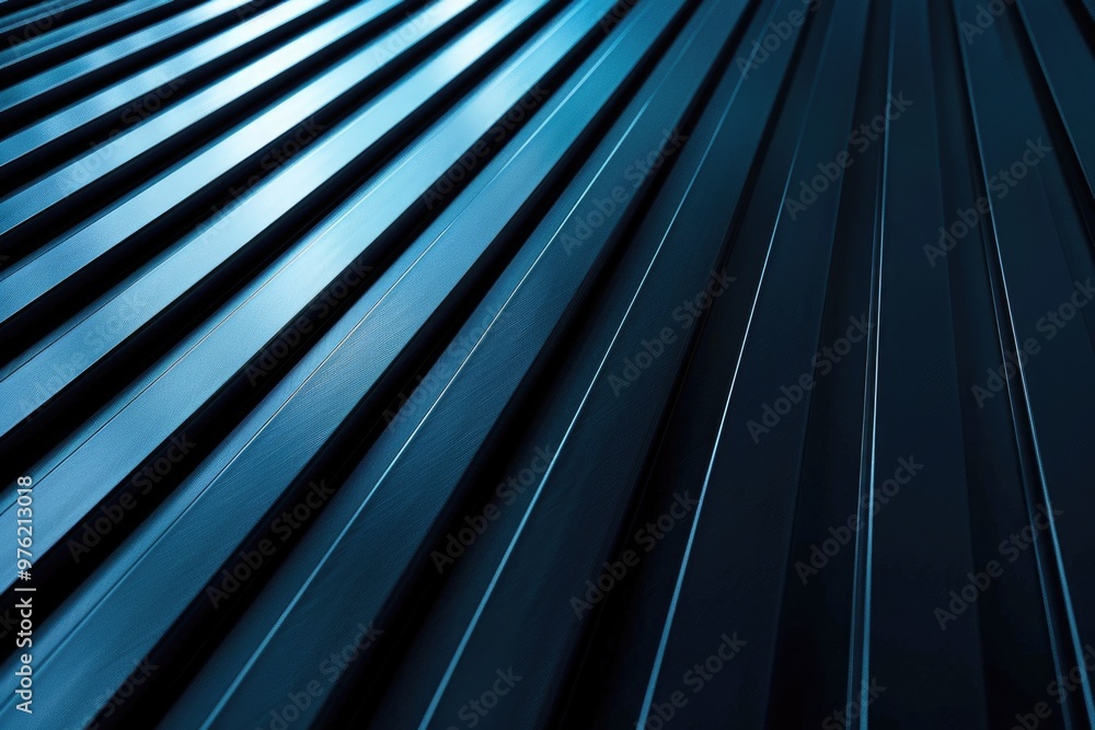 Poster Close-up view of a metal structure with intricate details