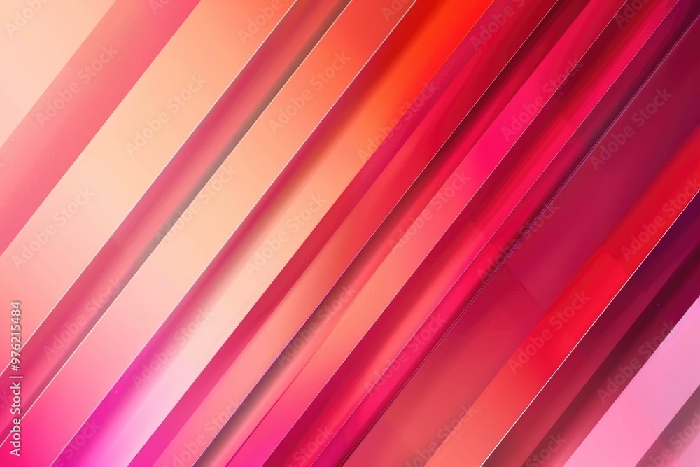 Poster a red and pink abstract background featuring geometric lines