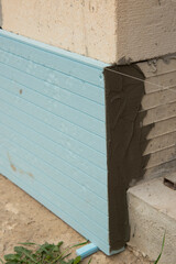 Insulation extruded polystyrene panels