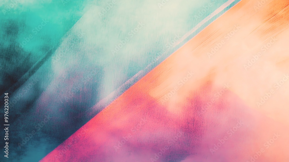 Poster an abstract blend of soft colors creating a calming and dreamy atmosphere, perfect for backgrounds a