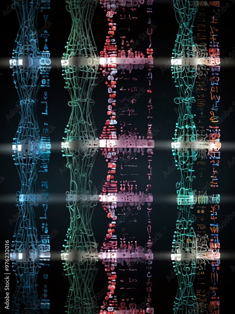 Poster visualization of methylation patterns in digital format.