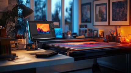 Digital Art Editing Workstation.
